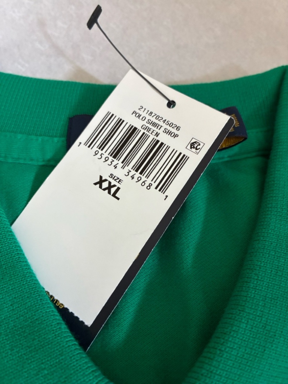 Polo by Ralph Lauren Green Women's Button-Down Polo - Picture 3 of 8